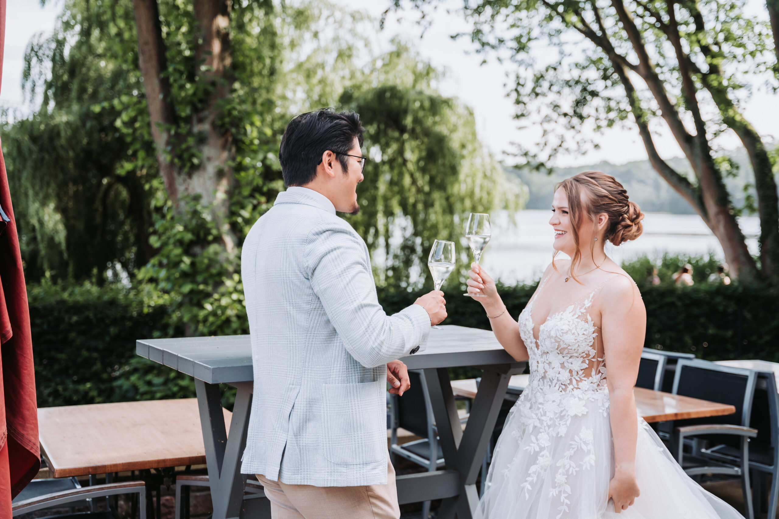 Hochzeit auf der Seeterrasse